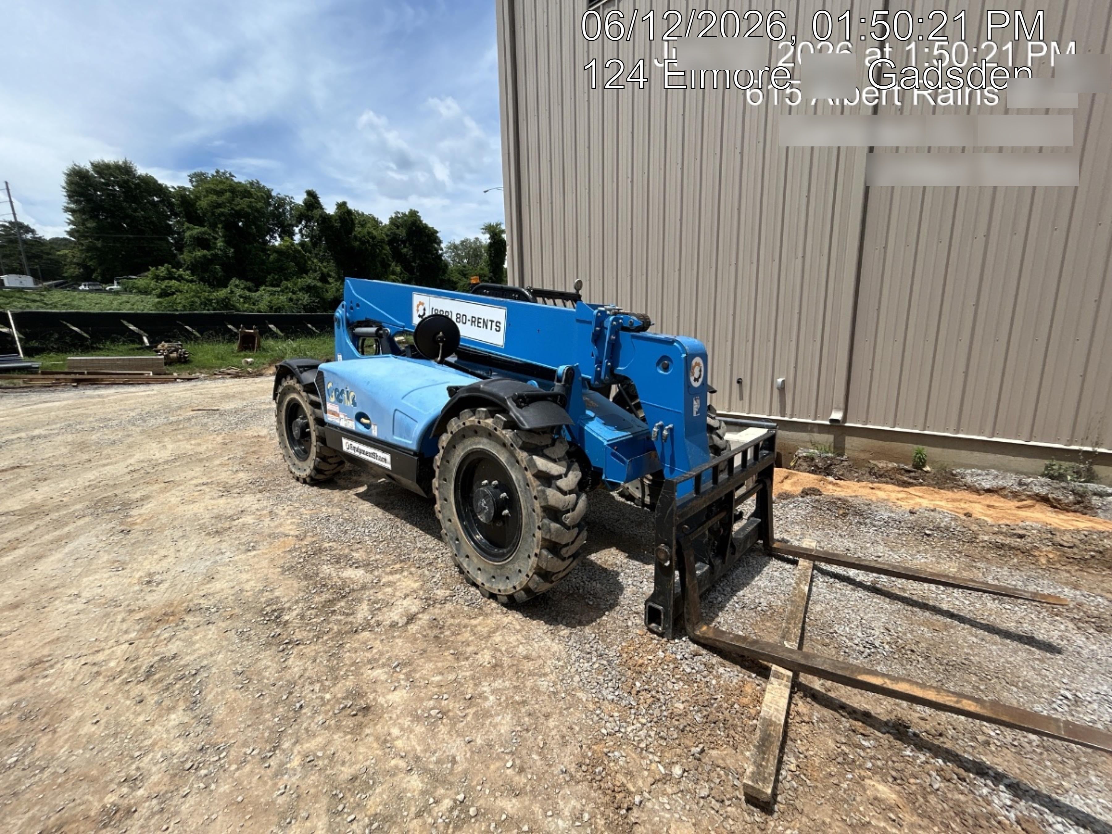 2020 Genie GTH-636 Canopy, Solid Tires, Work Lights, Beacon, Aux Hydraulics, Back up Alarm