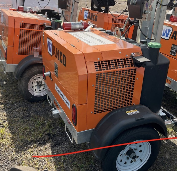 2024 Wanco WLTT-4MM4K Diesel, Deep Sea Controller, Shore Power Plug, Auto Start, (4) 350W LED Floodlights, 4kW Generator, 60 Gal Fuel Tank, 2" Ball, T3