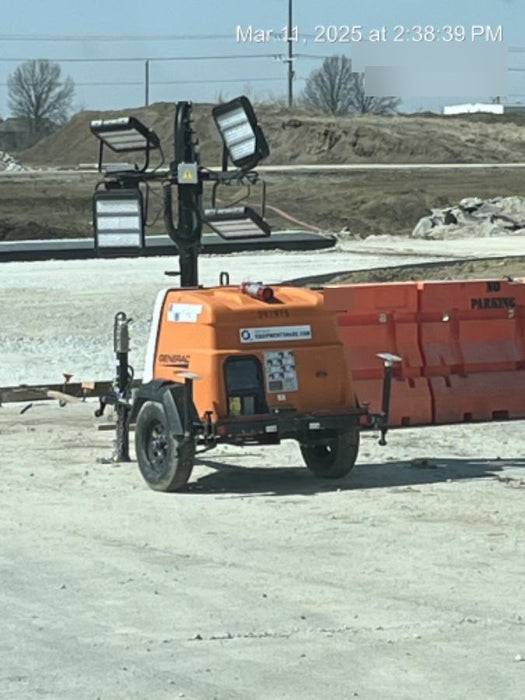 2024 Generac MLT2 Diesel, Flex Switch 120V Input, Powerzone Controller, 
(4) 320W LED Lights, 4kW Generator, 39.9 Gal Fuel Tank, 2" Ball, T3