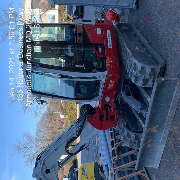 2020 Takeuchi TB250-2C Cab/Heat/Air, Rubber Tracks, Manual TAG QC