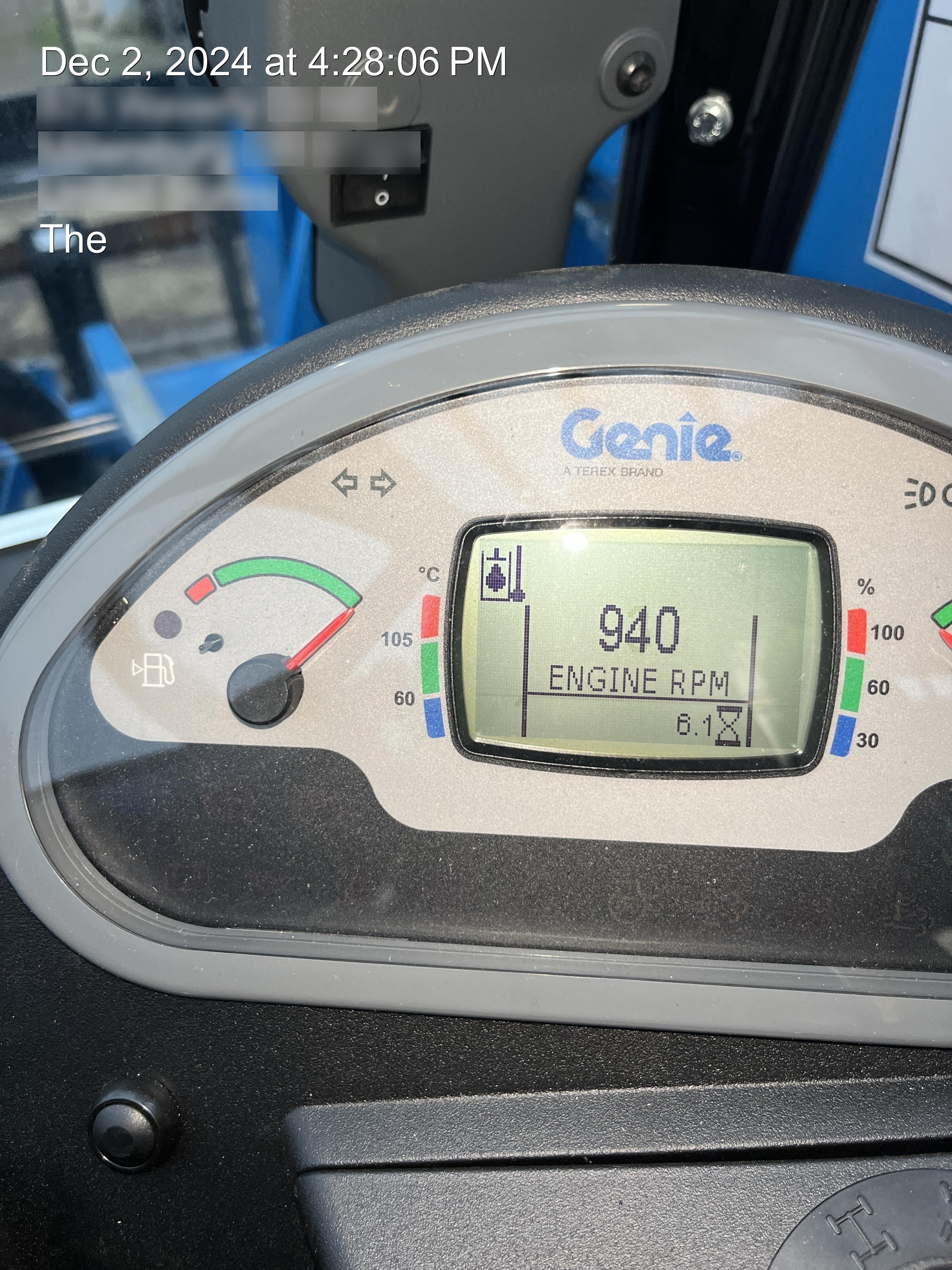 2024 Genie GTH-5519 74Hp Dsl, Cab/Heat/Air, FF Tires, LED WL, T3 + Access Control