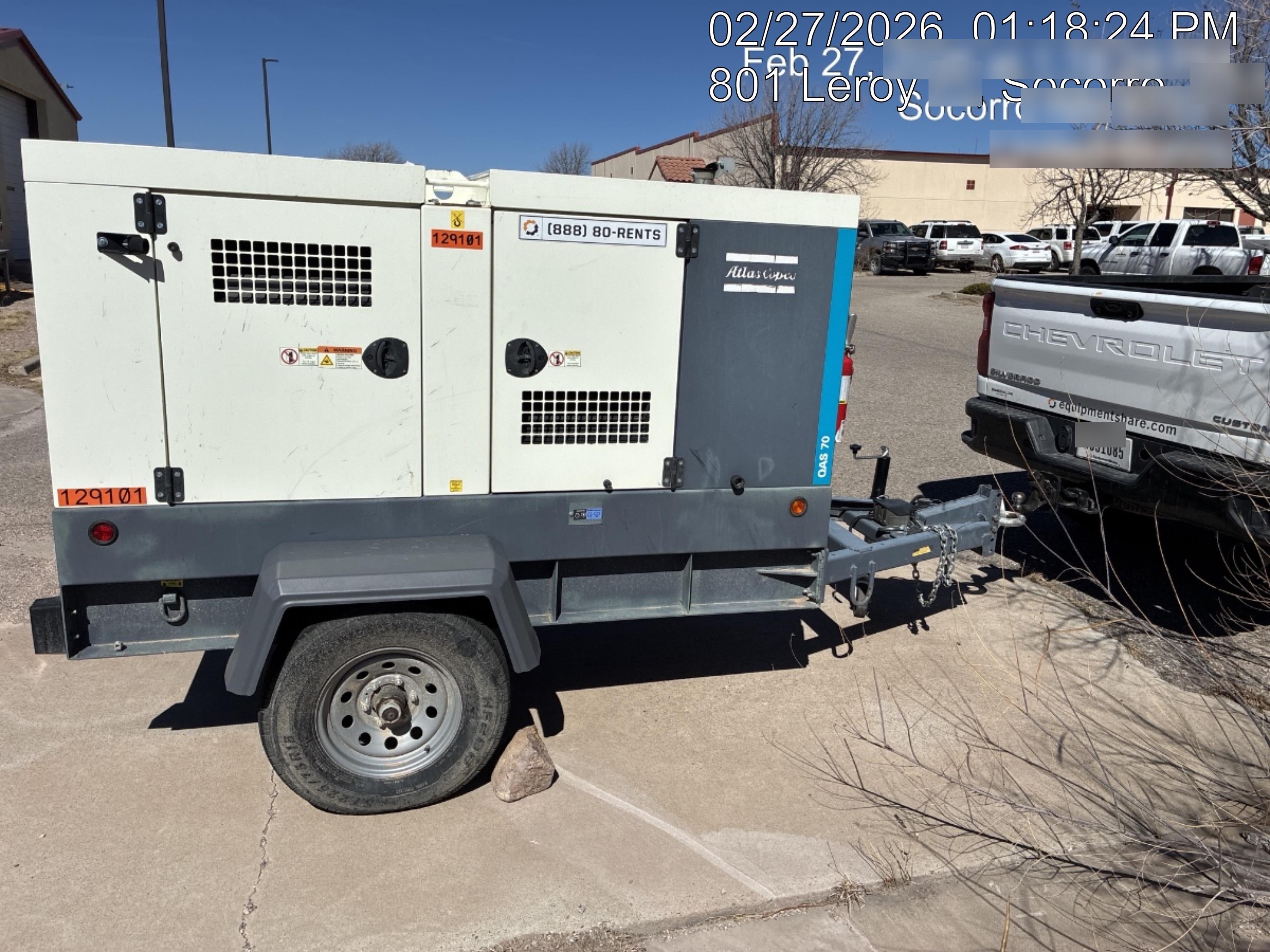 2020 ATLAS COPCO QAS 70