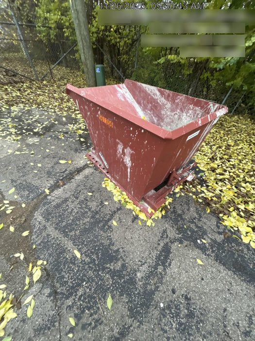 2025 MARATHON Dump Hopper, 1 cu yd