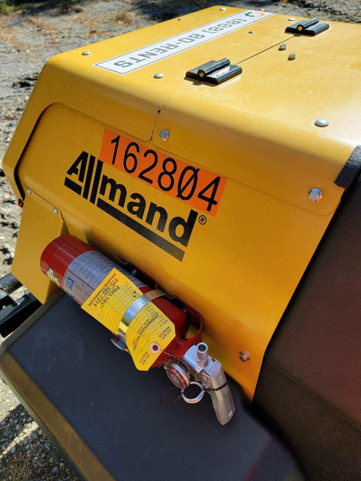 2021 Allmand NLV3GR (4) LED Light Fixture 350W, 23' Vertical Mast, 3kW Prime, Towable, Deep Sea L401, Leveling Jacks, Yanmar T4F 5.8hp