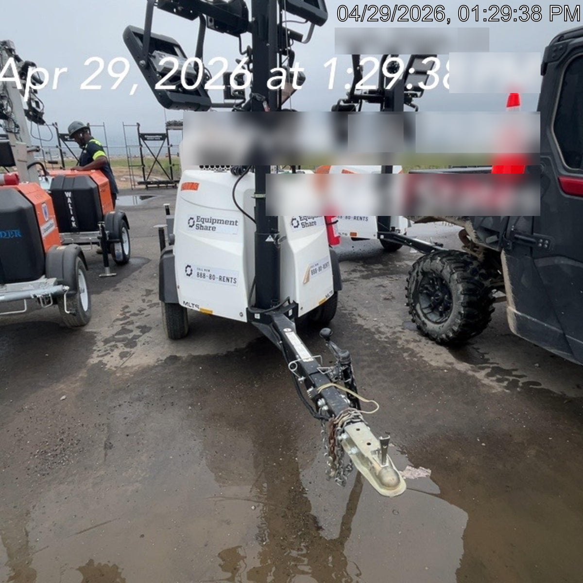 2023 Generac MLT2 Diesel, Flex Switch 120V Input, Powerzone Controller, (4) 320W LED Lights, 4kW Generator, 39.9 Gal Fuel Tank, 2" Ball, T3
