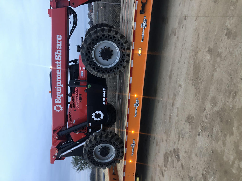 2020 Manitou MTA8044 74hp T4F, Open ROPS, Cab and Boom LED work lights, Auxiliary Hydraulics, Solid Tires, Amber strobe, Lift Hook w/66" Carriage, 60" Forks