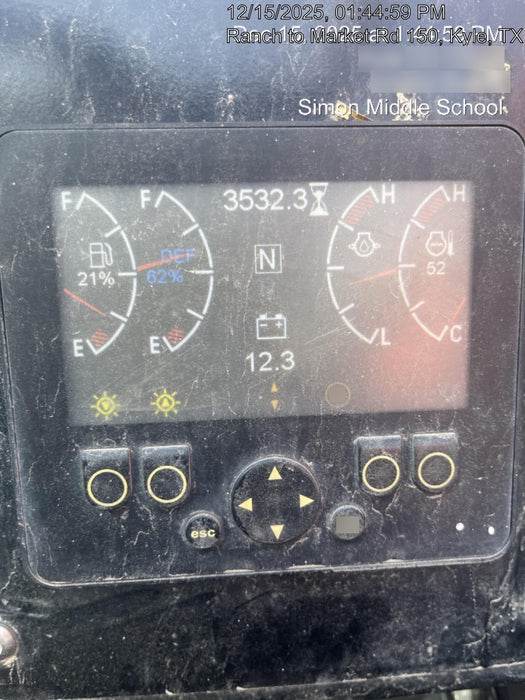 2019 Manitou MTA10055 Canopy, 120 HP, Solid Tires, Work Lights, Lift Hook, Auxiliary Hydraulics 66" Carriage and 60" Forks