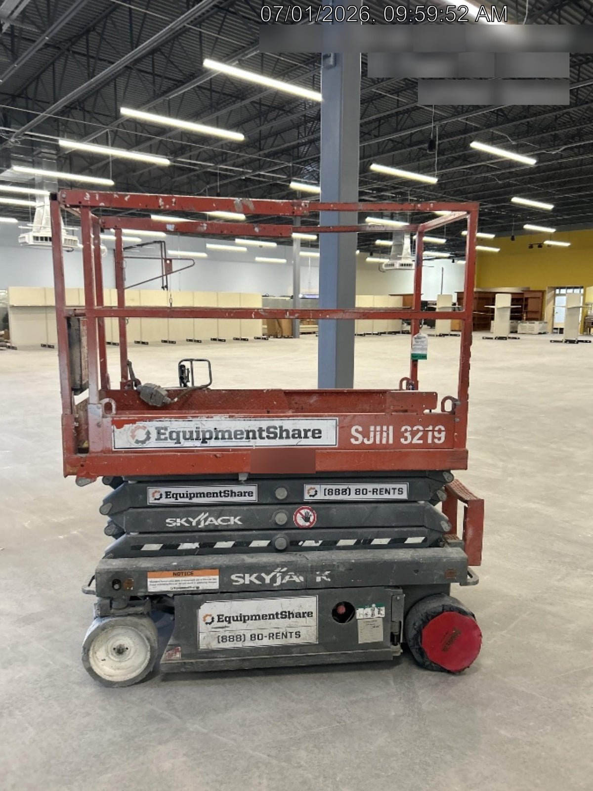 2019 Skyjack SJIII-3219 Skyjack SJIII3219 Standard w/Trojan Batteries