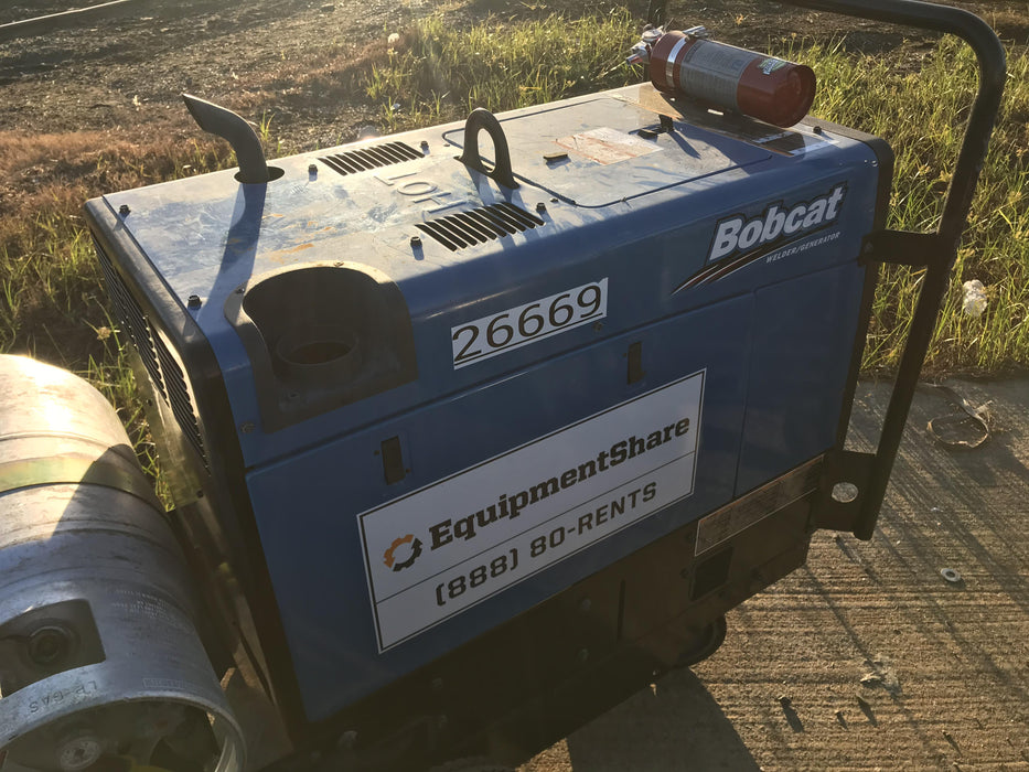 2019 Miller Electric BOBCAT 250 LP/Propane, Running Gear, Tank Bracket, Hose