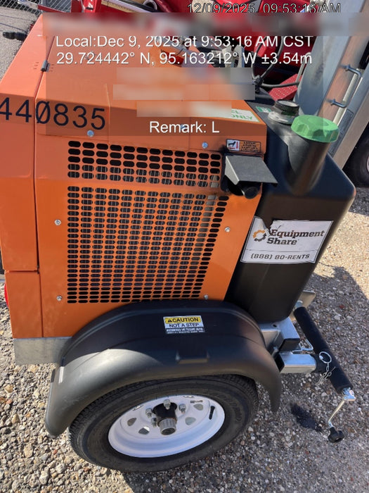 2024 Wanco WLTT-4MM4K Diesel, Deep Sea Controller, Shore Power Plug, Auto Start, (4) 350W LED Floodlights, 4kW Generator, 60 Gal Fuel Tank, 2" Ball, T3