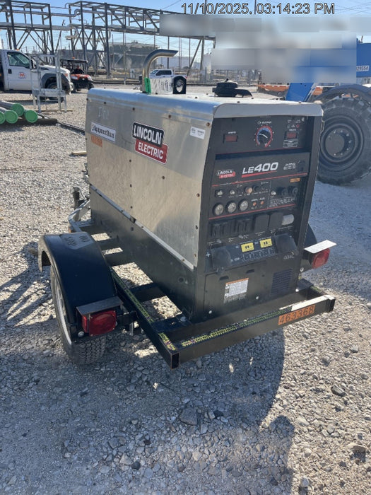 2024 Lincoln Electric LE400 Kubota V1505, Trlr, Cable Rack, Light Kit, ES Decals, T3