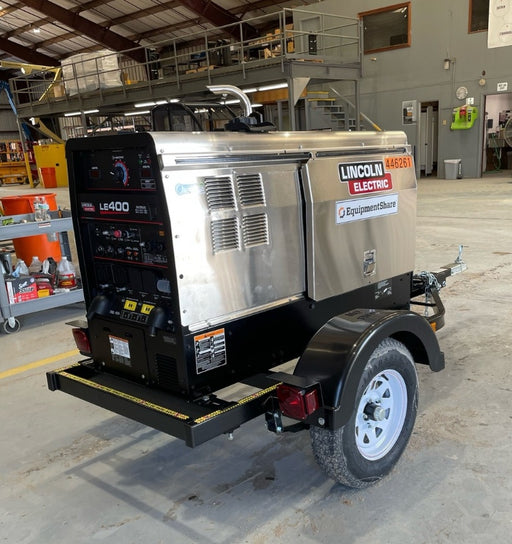 2024 Lincoln Electric LE400 Kubota V1505, Trlr, Cable Rack, Light Kit, ES Decals, T3