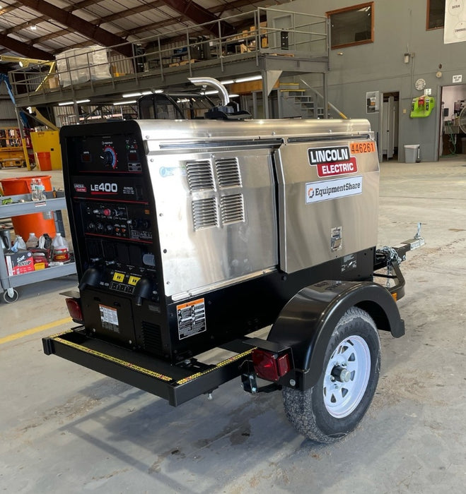 2024 Lincoln Electric LE400 Kubota V1505, Trlr, Cable Rack, Light Kit, ES Decals, T3