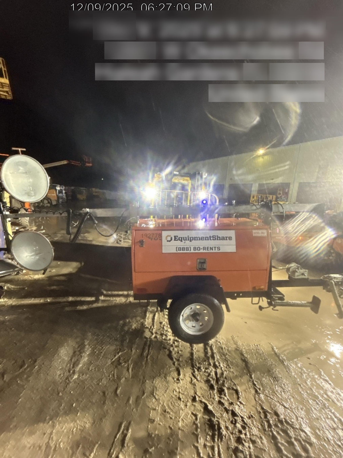 2017 Wanco WLT-4M PORTABLE LIGHT TOWER