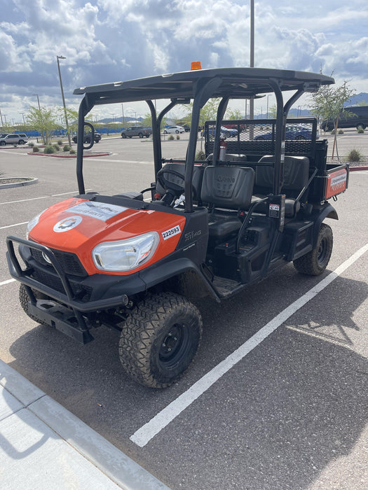 2022 Kubota RTV-X1140W-H Plastic Canopy, Windshield Acrylic Clear, LED Strobe Light, Wire Harness Kit, Back up Alarm