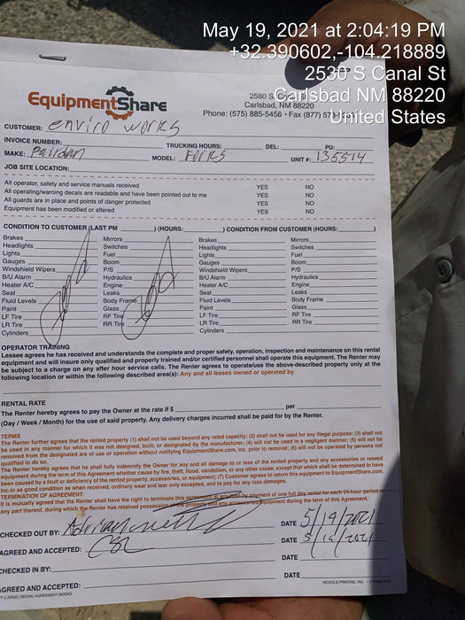 2021 PALADIN 48" Pallet Forks - Paladin