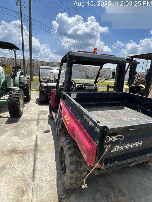 2021 Yanmar YU1000 Canopy, Steel Wheel, Poly WindShield, Beacon, Backup Alarm