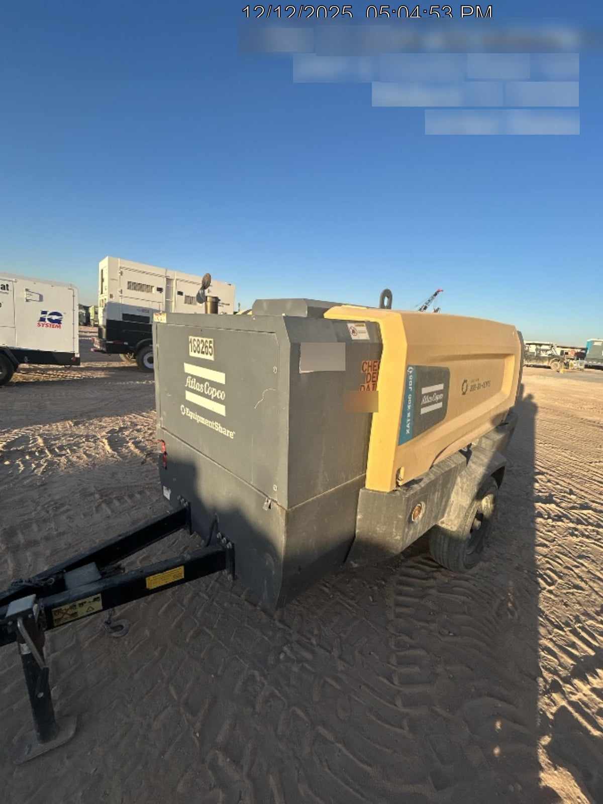 2021 ATLAS COPCO XATS400 CWK