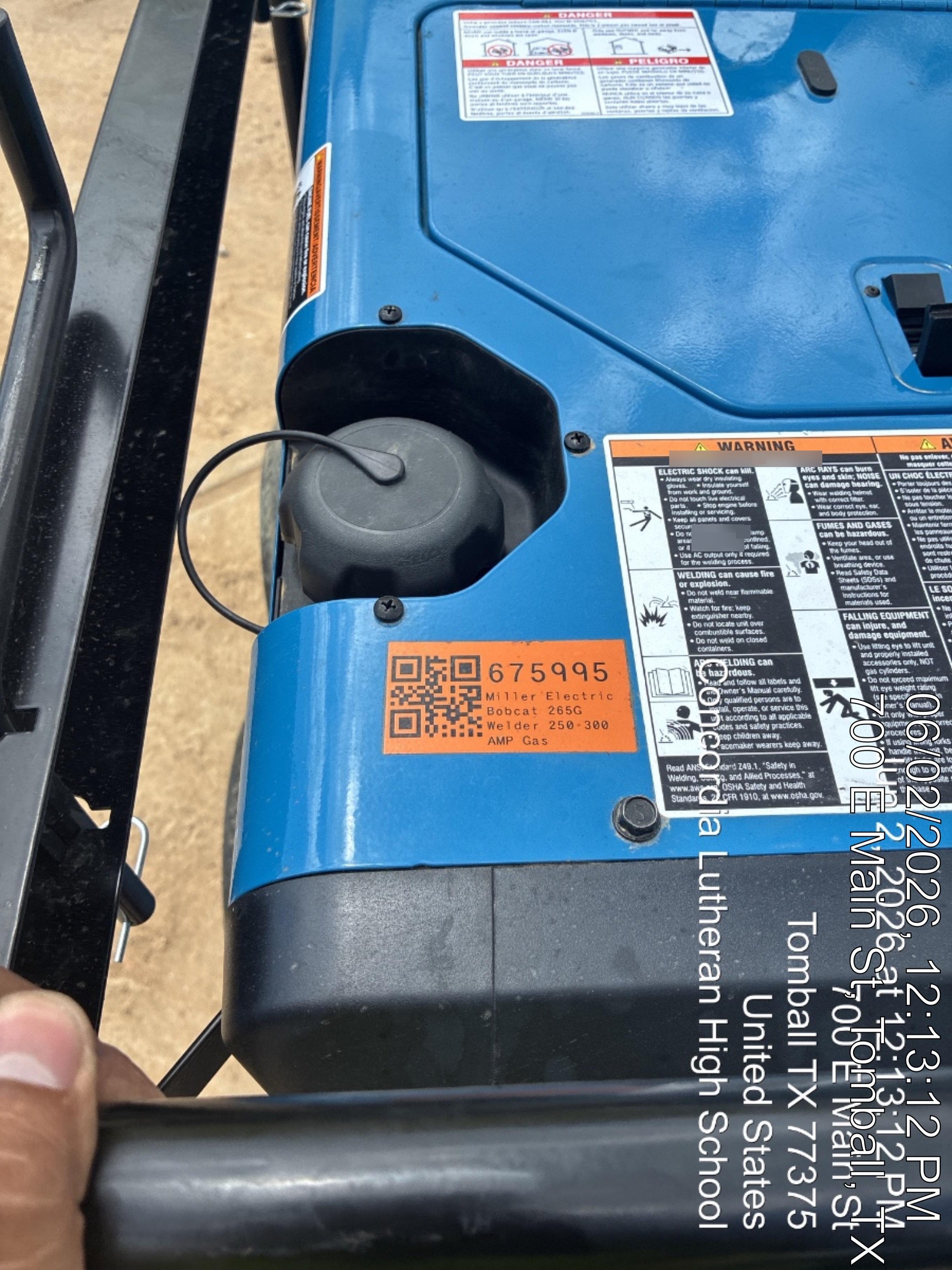 2026 MILLER ELECTRIC Bobcat 265 G
