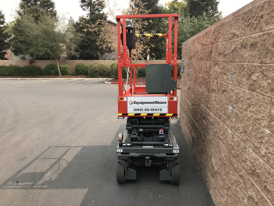 2020 Skyjack SJIII-3219 Solid NM Tires, Half height spring hinged entry gate, Dual Beacons, 800W Inverter