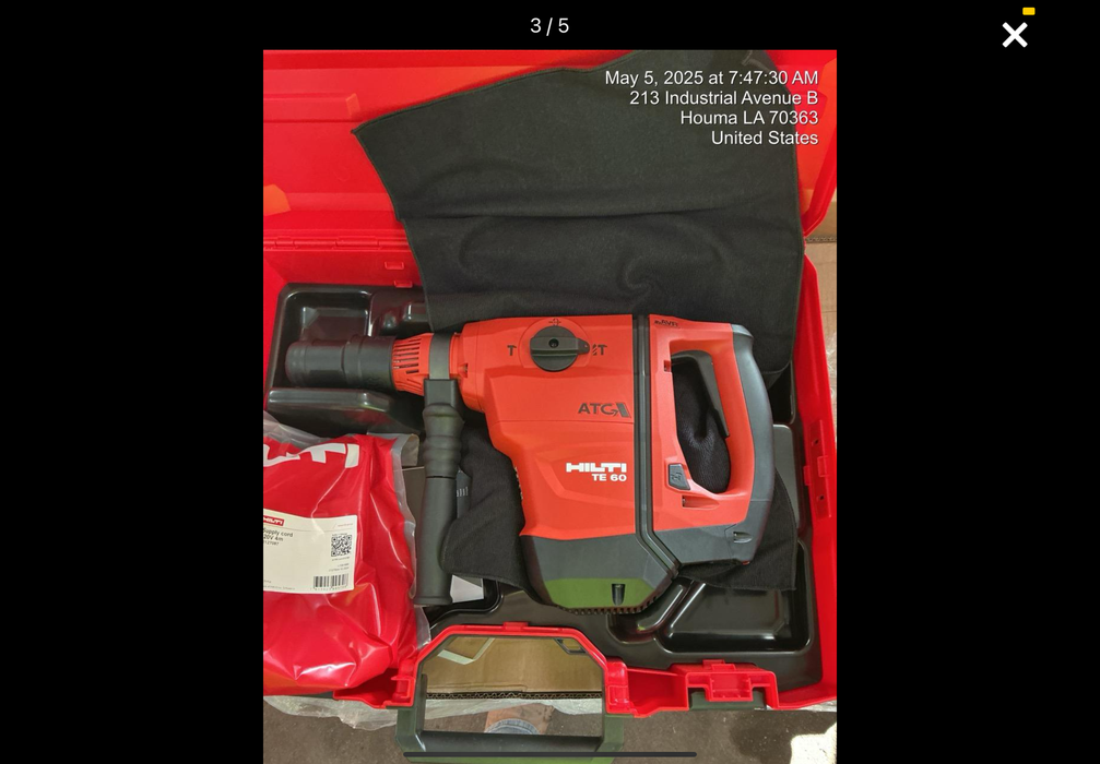 2025 HILTI TE 60-ATC/AVR