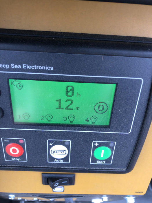 2022 Allmand NLV3GR (4) LED Light Fixture 350W, 23' Vertical Mast, 3kW Prime, Towable, Deep Sea L401, Leveling Jacks, Yanmar T4F 5.8hp