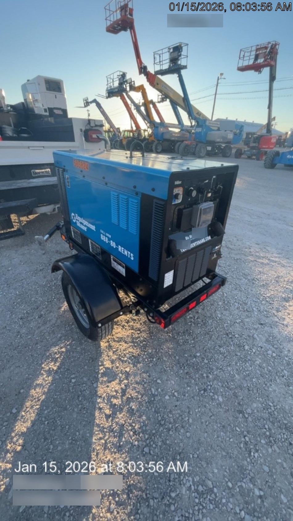 2025 MILLER ELECTRIC BIG BLUE 400