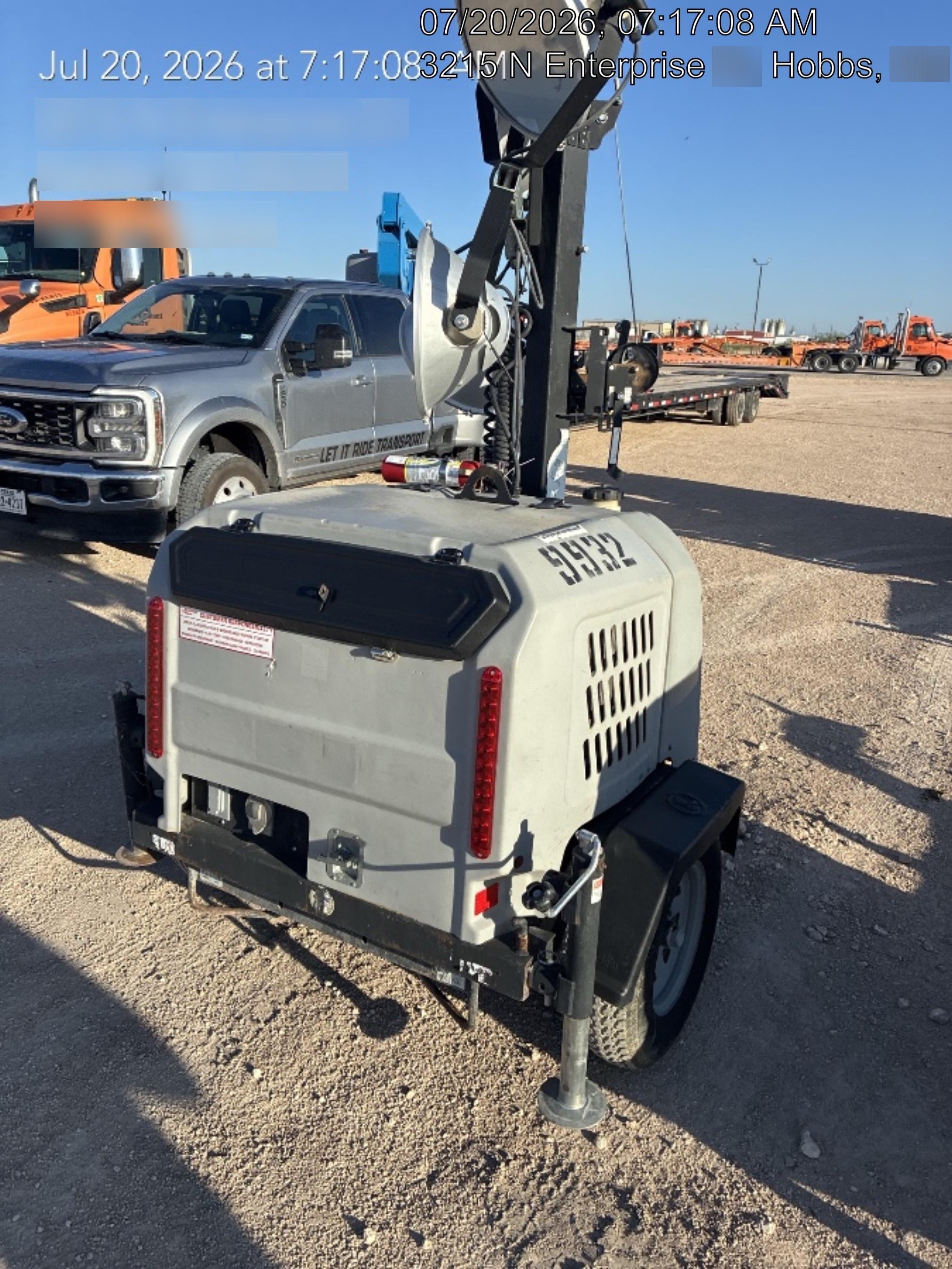 Wacker Neuson LTV6K-MH Wacker Neuson LTV6K Towable Light Tower