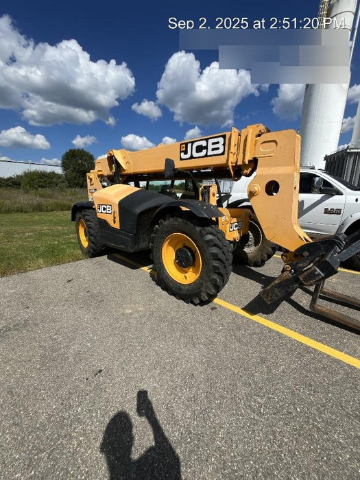 2019 JCB 506-36 Canopy, 74 HP, FF Tires, STD Worklight, Beacon, Aux Hydraulics, Lifting Eye, Back up Alarm 48" Carriage/48" Forks
