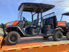 2022 Kubota RTV-X1140W-H Plastic Canopy, Windshield Acrylic Clear, LED Strobe Light, Wire Harness Kit, Back up Alarm