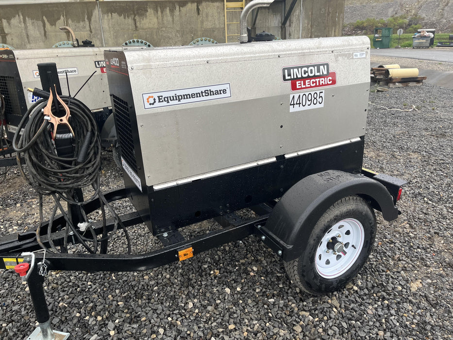 2024 Lincoln Electric LE400 Kubota V1505, Trlr, Cable Rack, Light Kit, ES Decals, T3