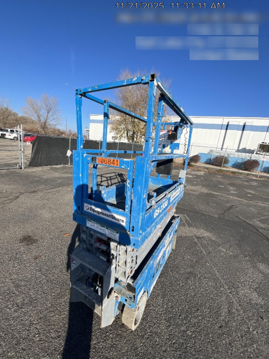 2020 Genie GS-1930 Solid Non Marking Tires, Beacon, Folding rails with half height swing gate, 800W Inverter