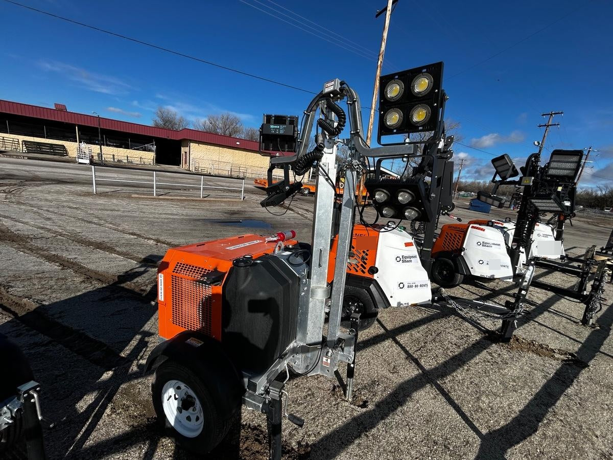2024 Wanco WLTT-4MM4K Diesel, Deep Sea Controller, Shore Power Plug, Auto Start, (4) 350W LED Floodlights, 4kW Generator, 60 Gal Fuel Tank, 2" Ball, T3