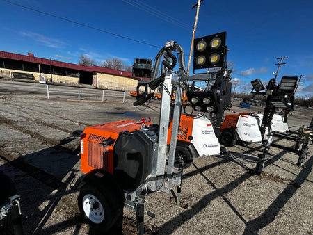 2024 Wanco WLTT-4MM4K Diesel, Deep Sea Controller, Shore Power Plug, Auto Start, (4) 350W LED Floodlights, 4kW Generator, 60 Gal Fuel Tank, 2" Ball, T3
