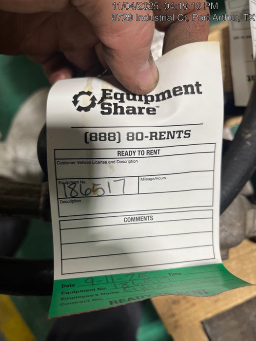 2021 MICHIGAN PNEUMATIC MP-133-ORANGE-NEP