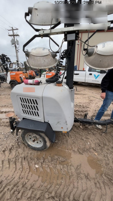 2019 Wacker Neuson LTV6L-MH Wacker Neuson LTV6L Mobile Light Tower w/Fuel Level Sensor Installed
