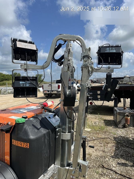 2024 Wanco WLTT-4MM4K Diesel, Deep Sea Controller, Shore Power Plug, Auto Start, (4) 350W LED Floodlights, 4kW Generator, 60 Gal Fuel Tank, 2" Ball, T3