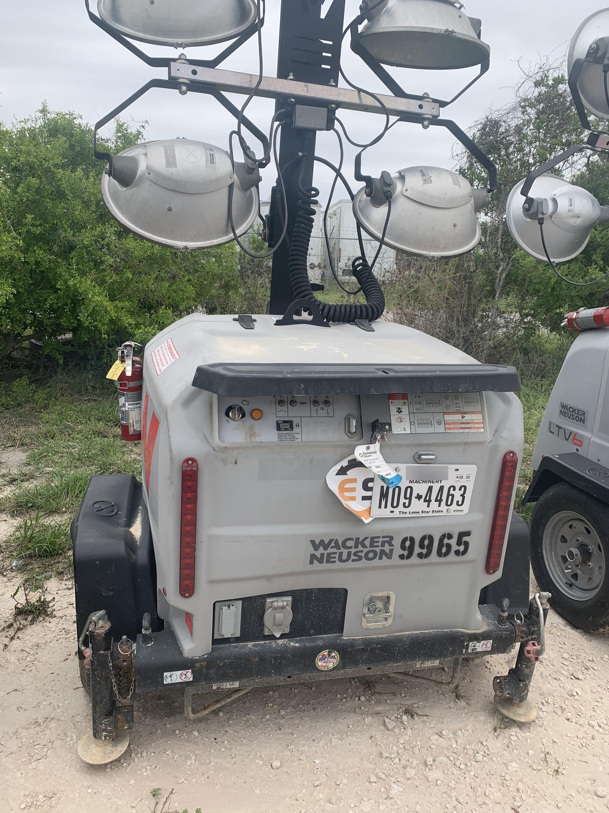 Wacker Neuson LTV6K-MH Wacker Neuson LTV6K Towable Light Tower