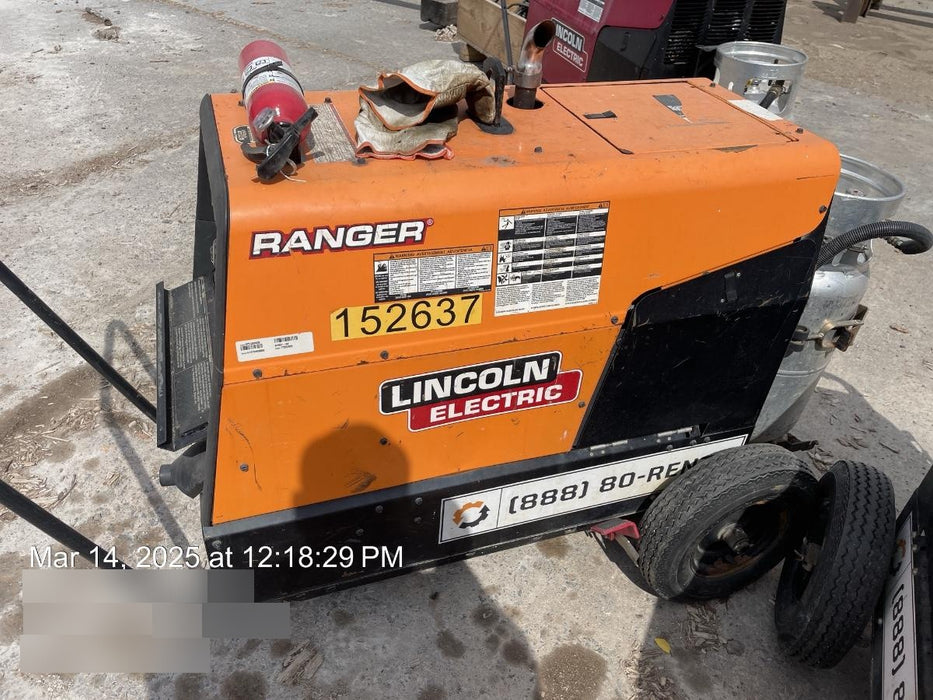 2021 Lincoln Electric Ranger 305 LPG LPG One-Pak (includes undercarriage, tank holder & tank strap) ORANGE