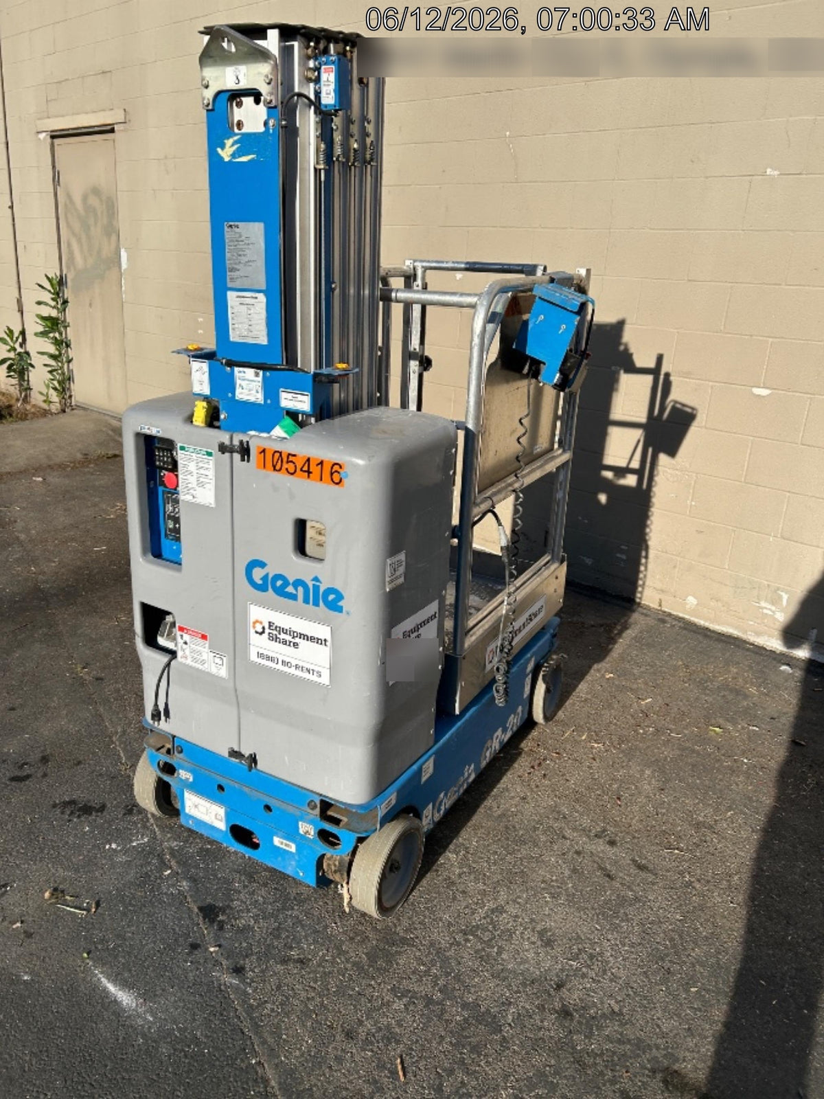 2020 GENIE GR-20