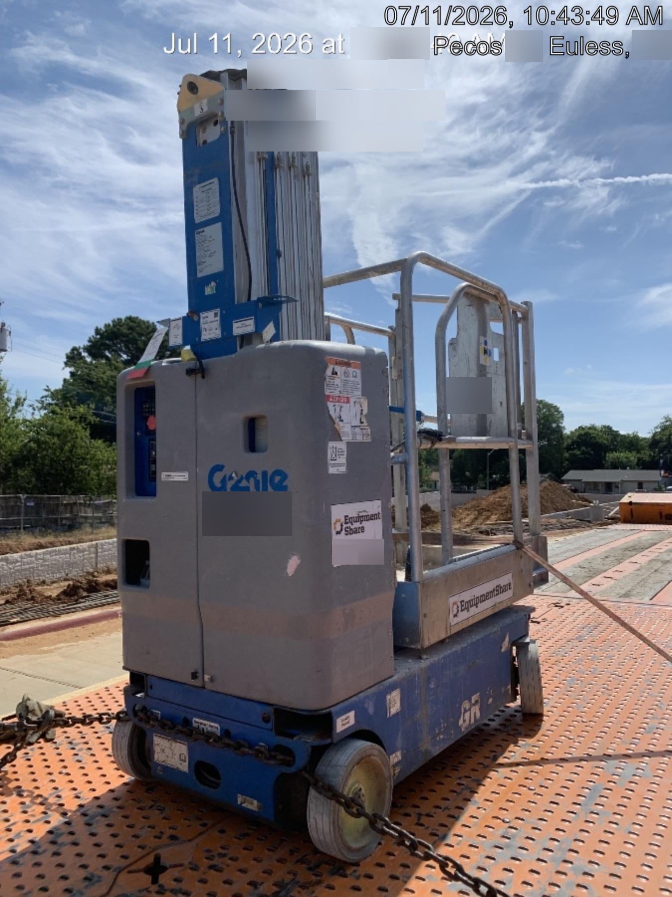 2019 GENIE GR-20