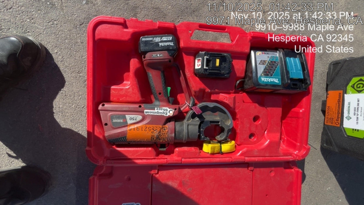 2025 BURNDY PAT750LI