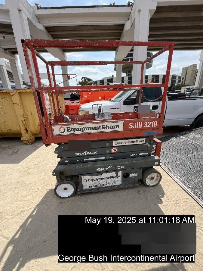 2019 Skyjack SJIII-3219 Standard Options