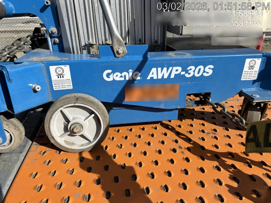 2020 GENIE AWP-30S
