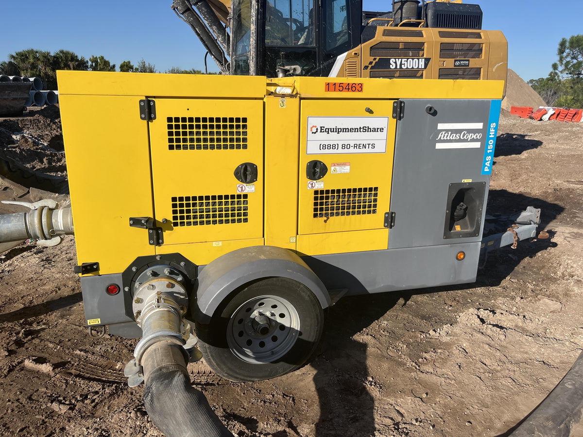 2020 ATLAS COPCO PAS 150 HF CS Enclosed