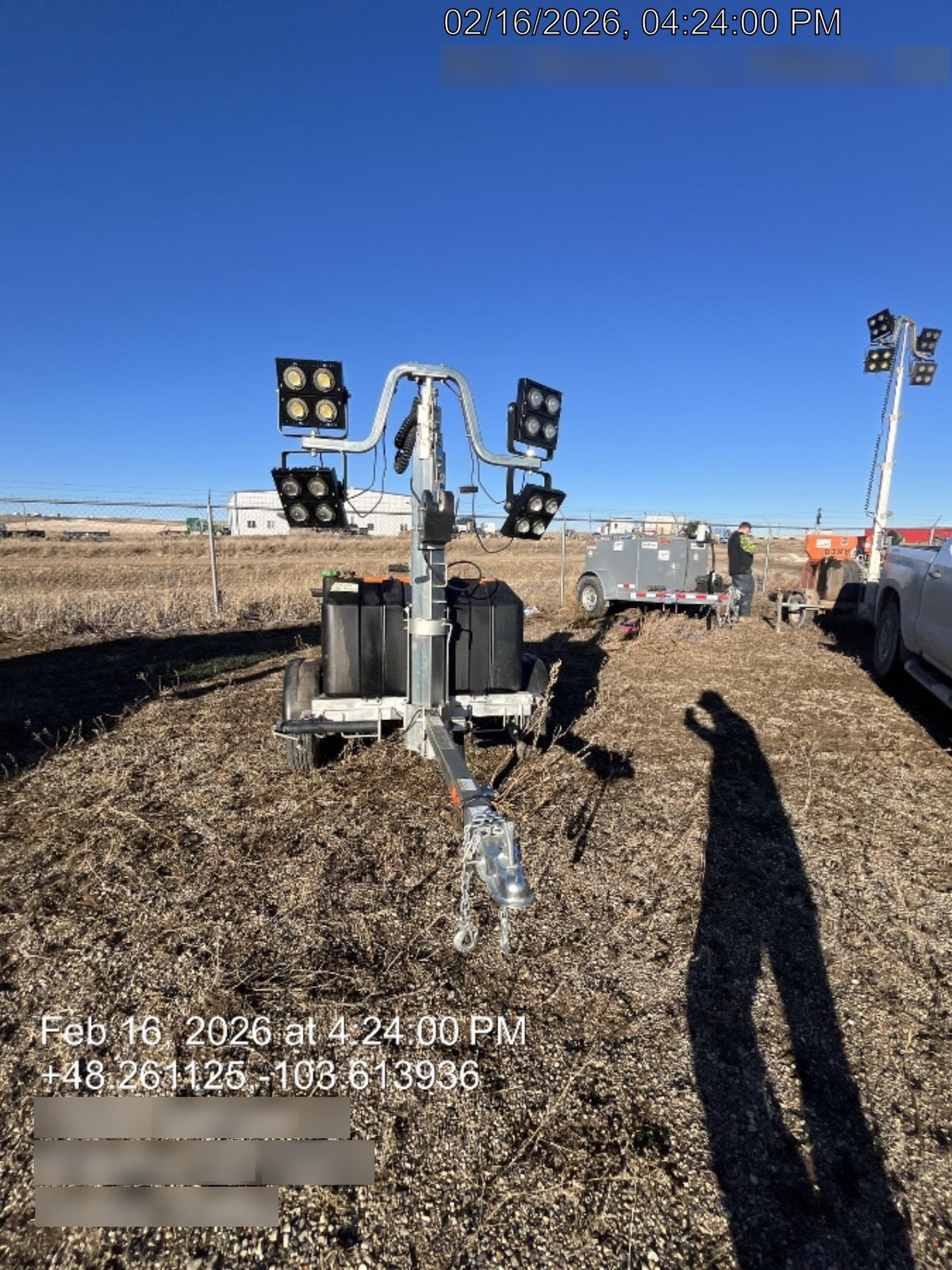 2024 Wanco WLTT-4MM4K Diesel, Deep Sea Controller, Shore Power Plug, Auto Start, (4) 350W LED Floodlights, 4kW Generator, 60 Gal Fuel Tank, 2" Ball, T3