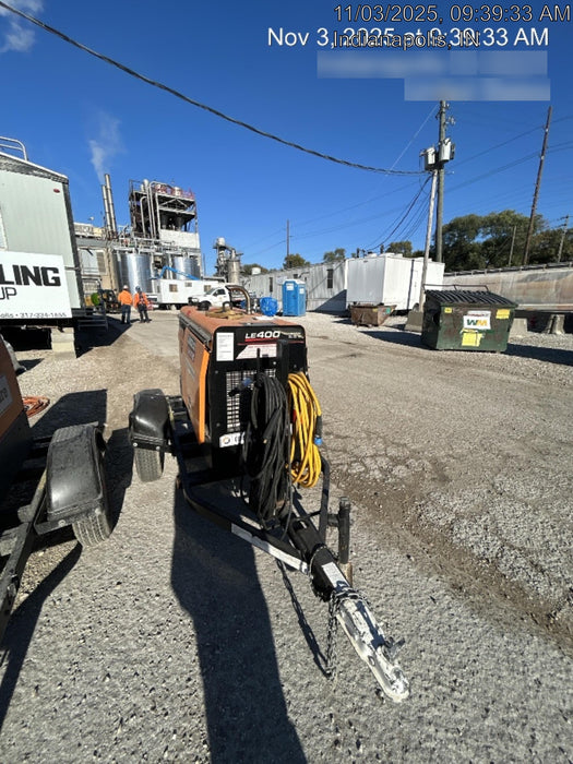 2021 Lincoln Electric Vantage 322 Vantage 322 Ready Pak 3 w/ Decals, ORANGE (includes trailer, cable rack, fender light kit) NO Telematics