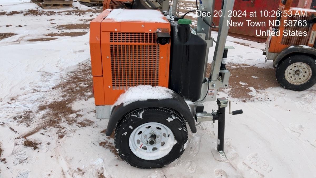 2024 Wanco WLTT-4MM4K Diesel, Deep Sea Controller, Shore Power Plug, Auto Start, (4) 350W LED Floodlights, 4kW Generator, 60 Gal Fuel Tank, 2" Ball, T3