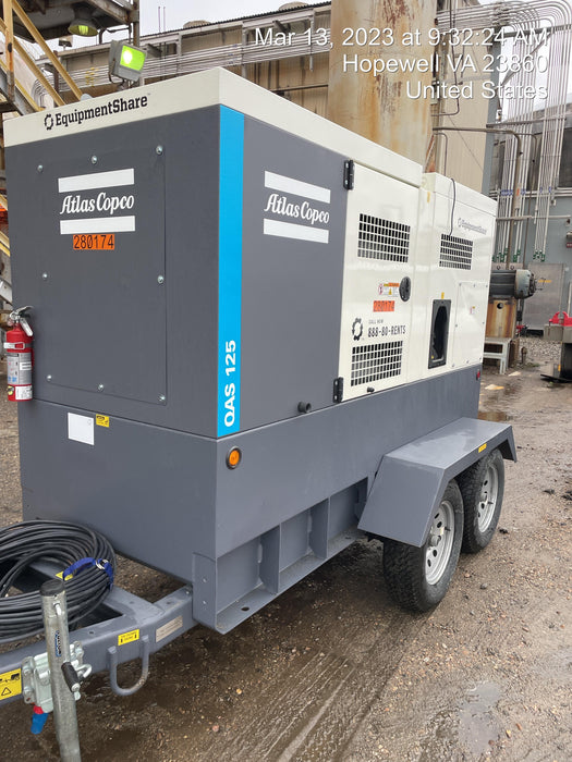 2022 ATLAS COPCO QAS 125