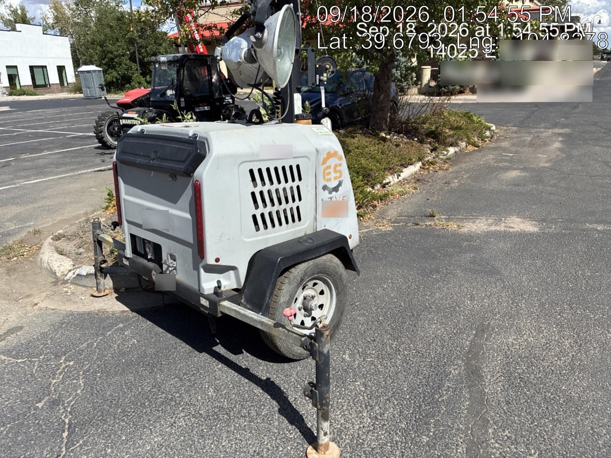 Wacker Neuson LTV6K-MH Wacker Neuson LTV6K Mobile Light Tower w/Fuel Level Sensor Installed